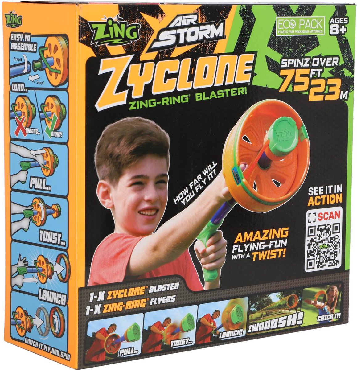 Zyclone Zing Eco Air Storm | Speelgoed | Interactieve Tornado Maker