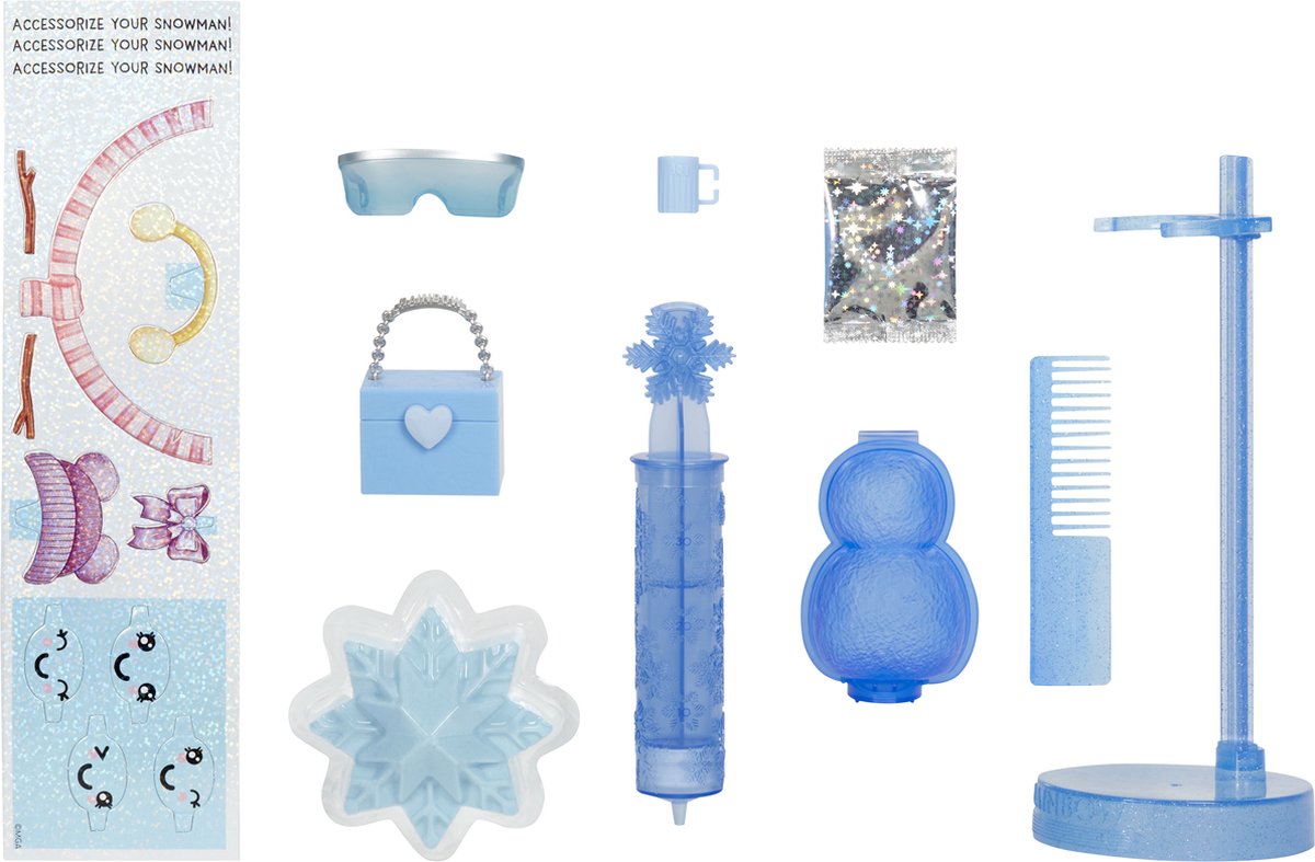 Rainbow High | Winter Wonderland-pop | Blauwe Outfit