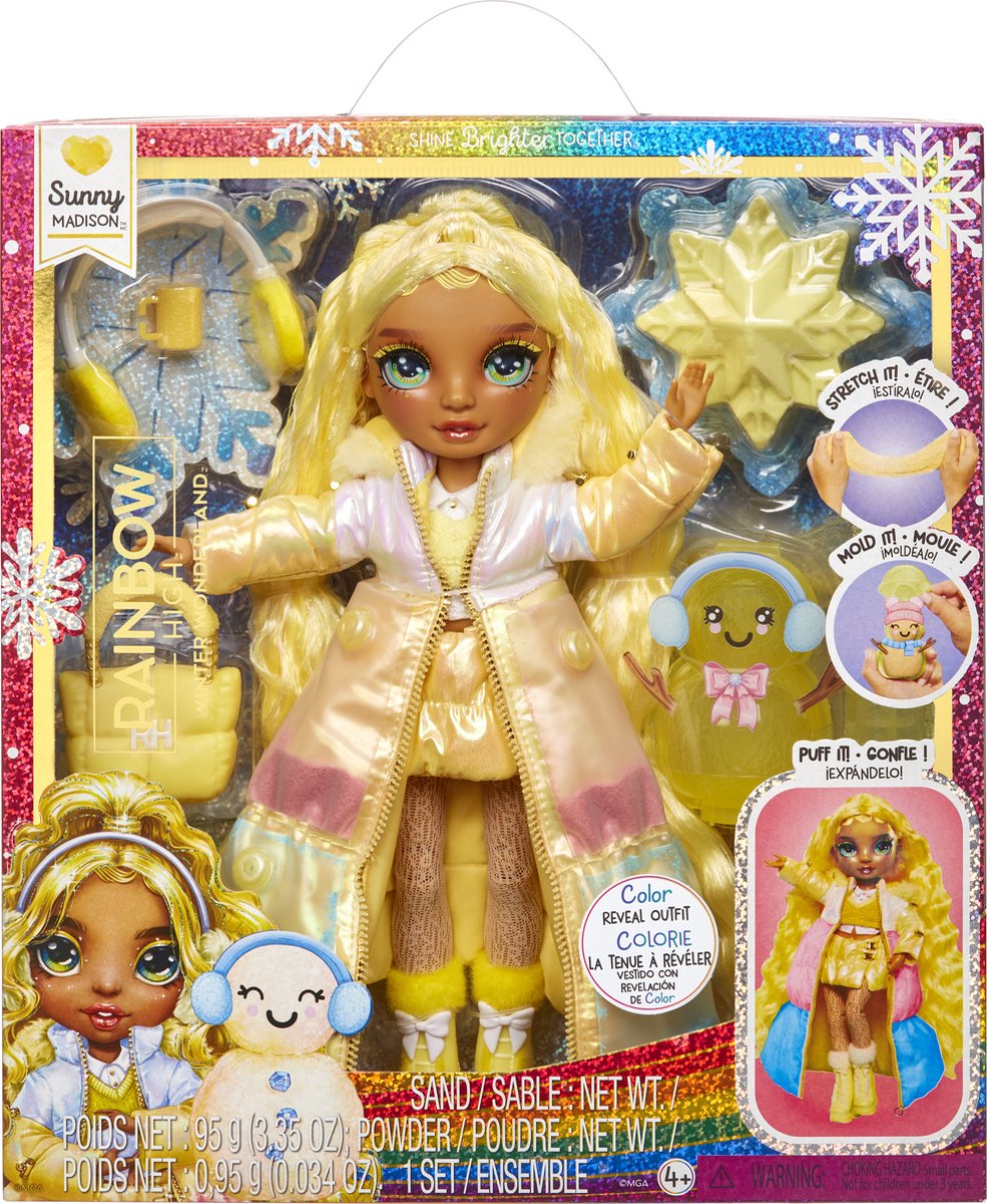 Rainbow High | Winter Wonderland Pop | Geel