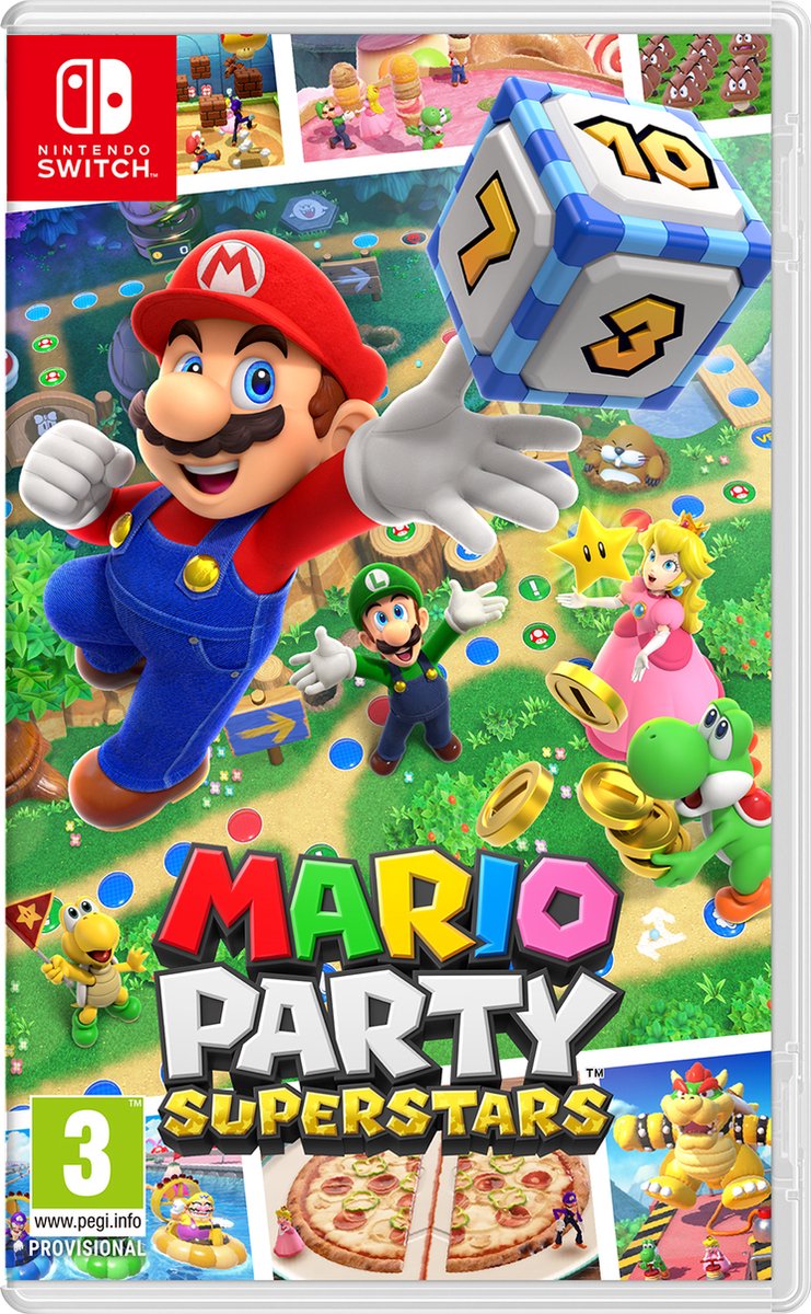 Nintendo | Mario Party Superstars | Nintendo Switch | Partyspel voor 4 Spelers