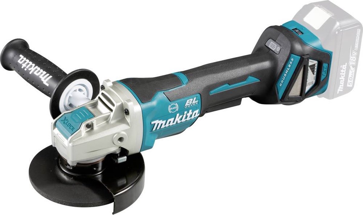 Makita accu-haakse slijper DGA519Z – 18V
