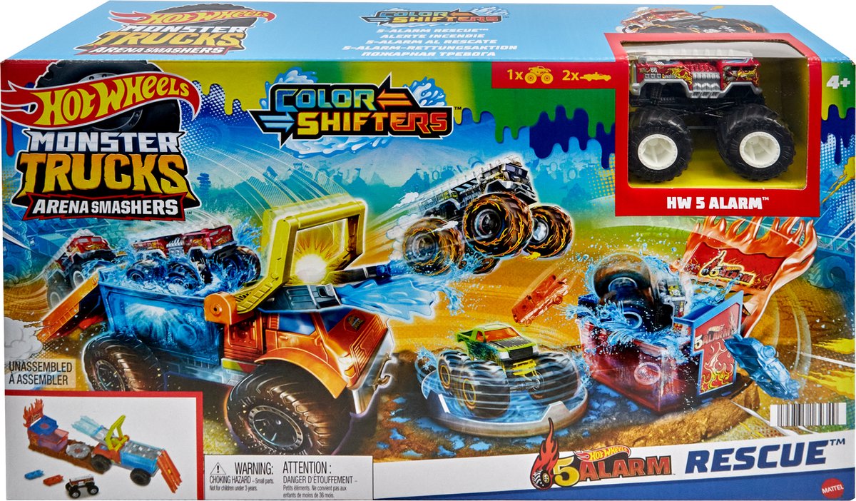 Hot Wheels Monster Trucks Vuurcrashuitdaging