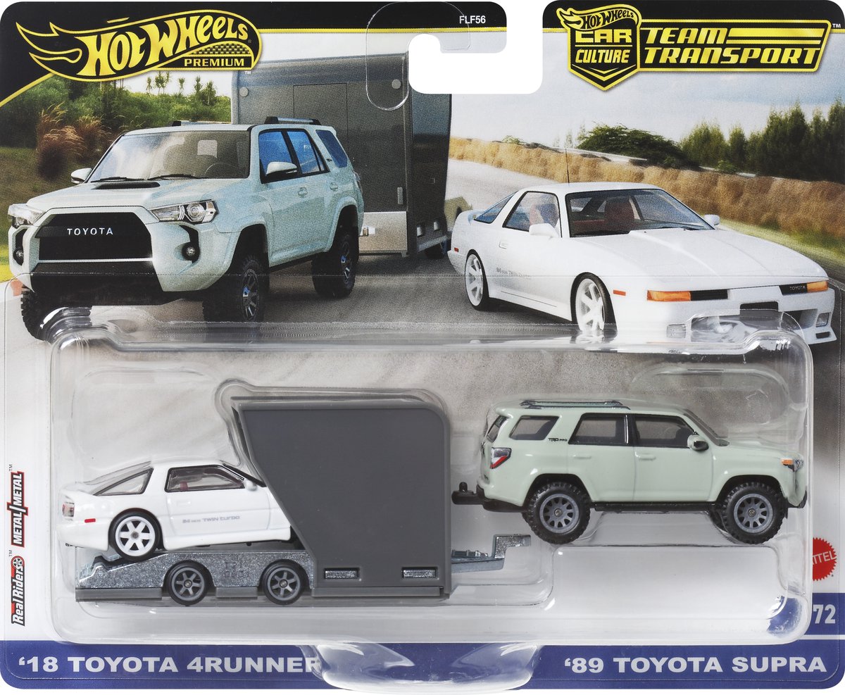 Hot Wheels | Premium Team Transport | 2-Pack Assorti