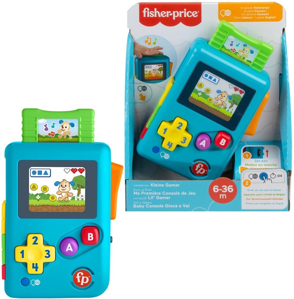 Fisher-Price | Activiteitenspeeltje | Inclusief muziek en geluidseffecten