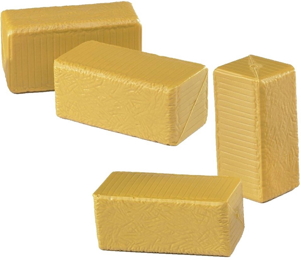 Bruder Hooibalen, vierkant, 4 stuks