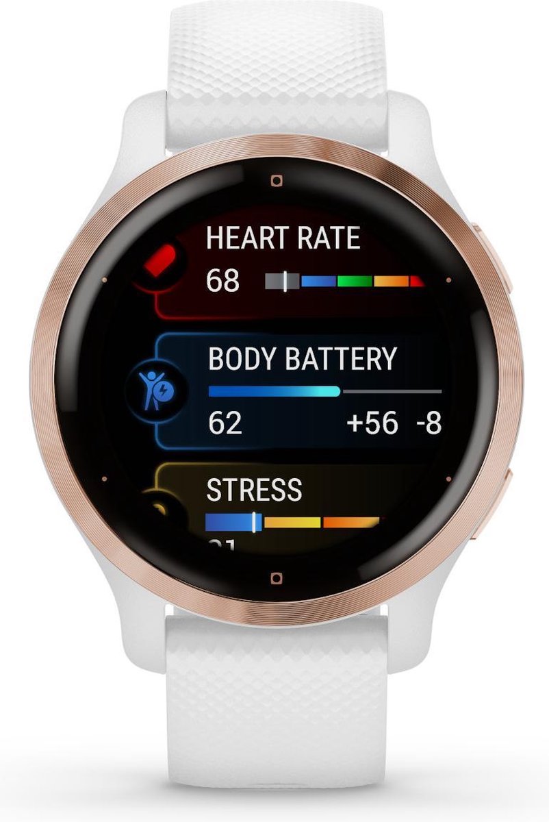 Garmin | Venu 2s | Wit/Roségoud