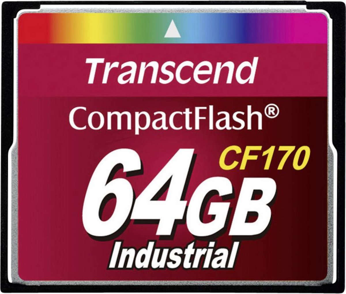 Transcend | CompactFlash | 64 GB | 170× snelheid