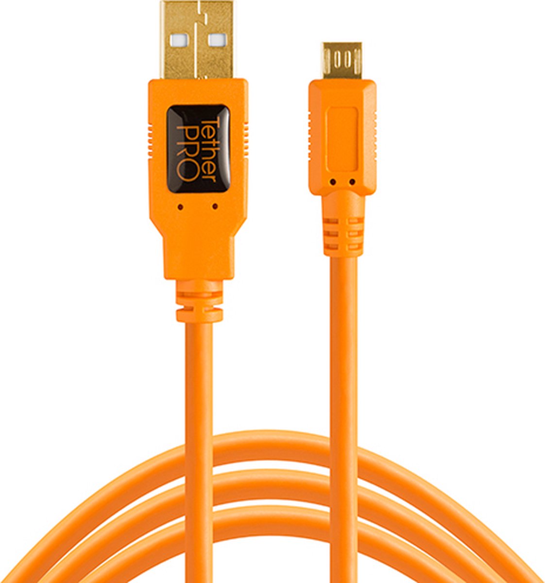 Tether Tools | TetherPro USB 2.0 | A-stekker naar Micro-B 5-pins | Oranje