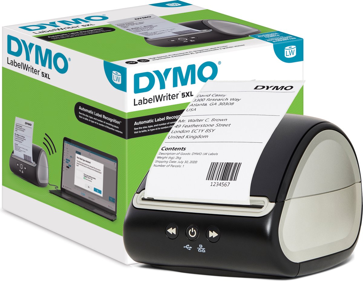 Dymo LabelWriter 5XL – print snel en efficiënt etiketten