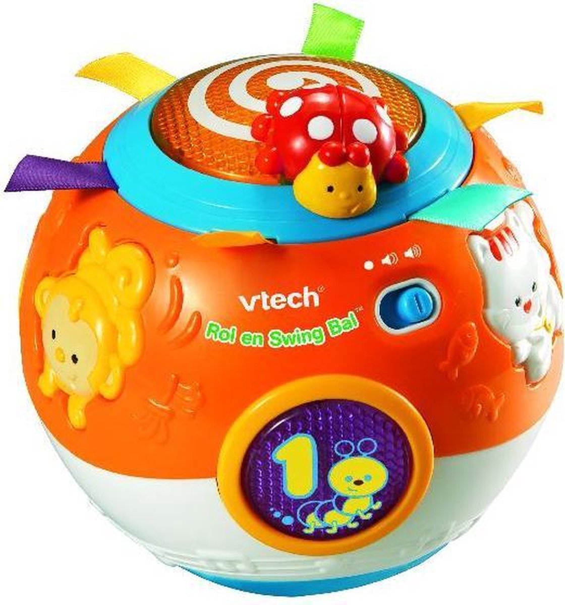 VTech | Baby Rol & Dol Krokodil | Interactief speelgoed voor baby’s