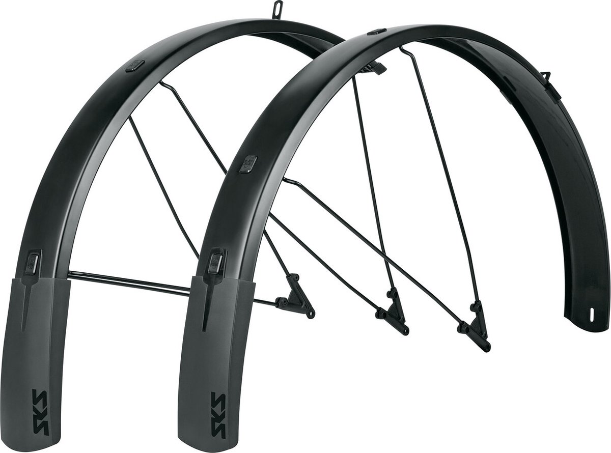 SKS | Spatbordset | 27.5/29 inch | 65 mm | Zwart