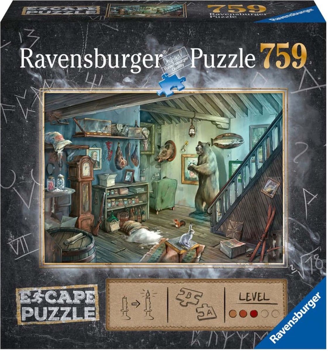 Ravensburger Escape Puzzel Forbidden Basement 759 stukjes (6134356)