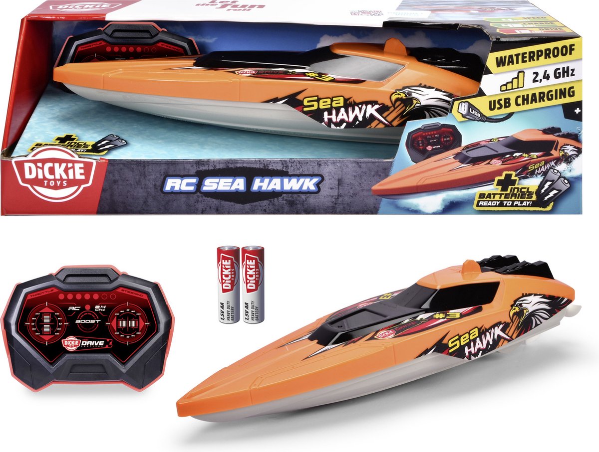 Dickie | RC Sea Hawk | 2,4 GHz, RTR