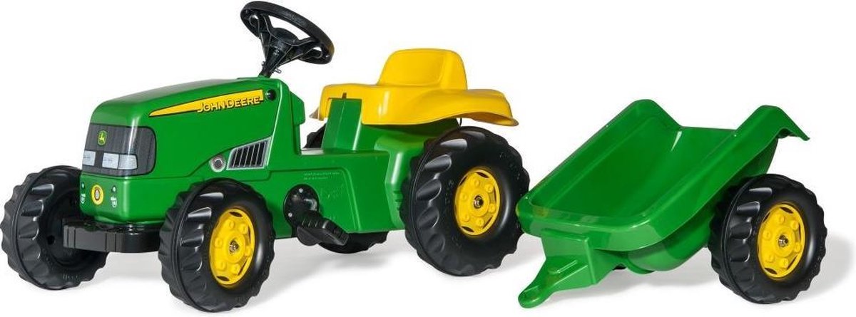 Rolly Toys | Traptractor | John Deere | Inclusief Aanhanger