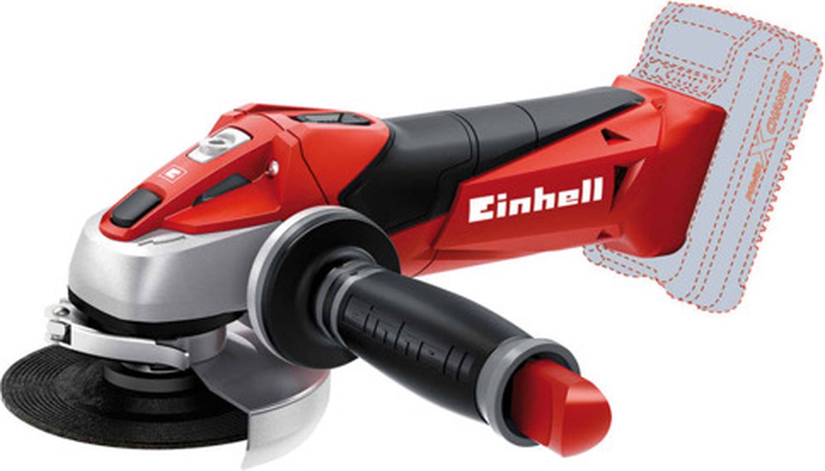 Einhell accu-haakse slijper 18V - 125 mm