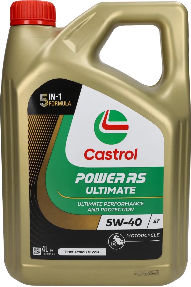 Castrol | Power RS Racing 4T | 5W-40 | 4 liter