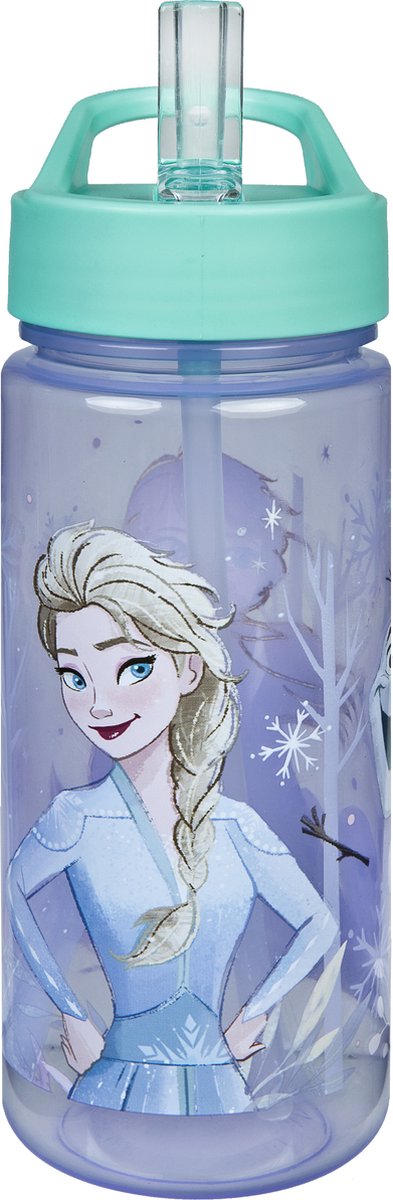 Frozen Drinkbeker | 500ml | Kind | Paars en Blauw