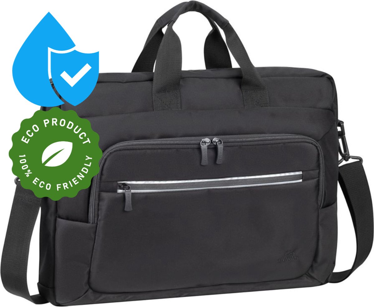 RIVACASE | Laptoptas | 15,6-16 inch | ECO | Zwart