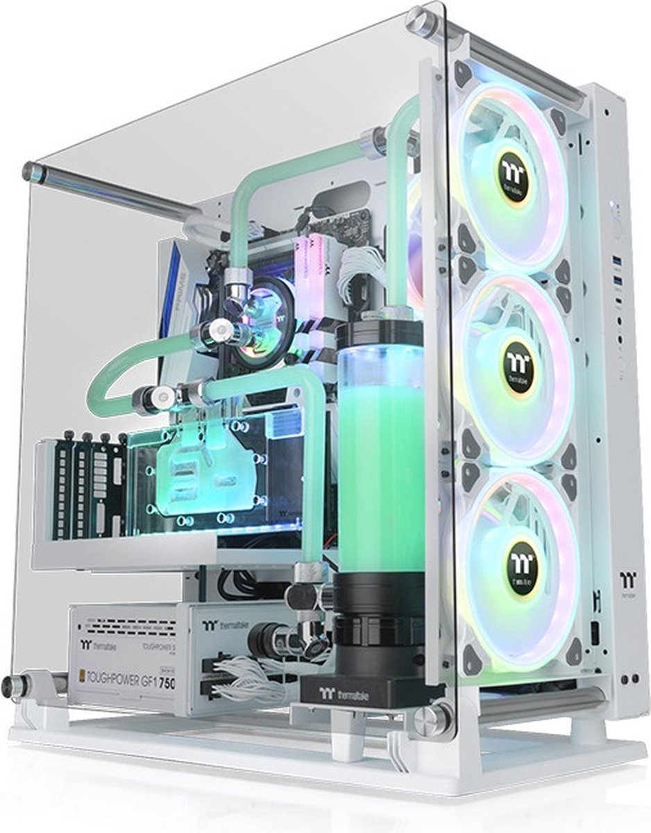Thermaltake Core P3 TG Pro Snow White | ATX Behuizing | White
