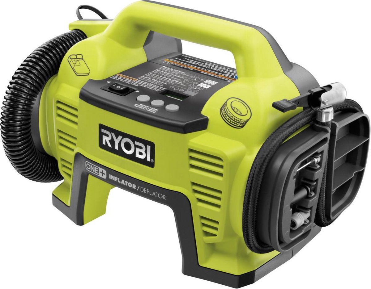 Ryobi | Accu-compressor | Compact en lichtgewicht ontwerp