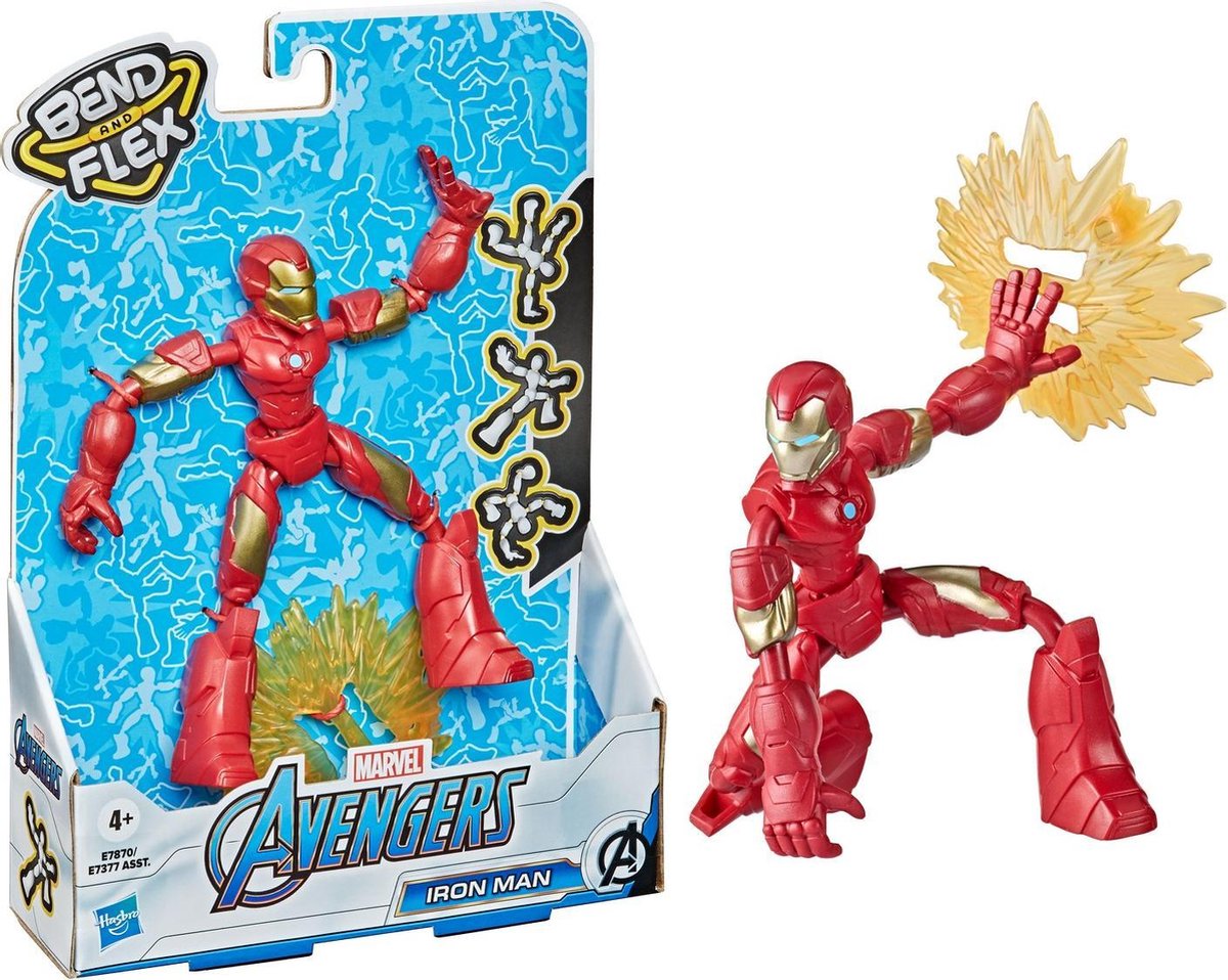 Marvel | Avengers Bend ’n Flex Figuur | Iron Man