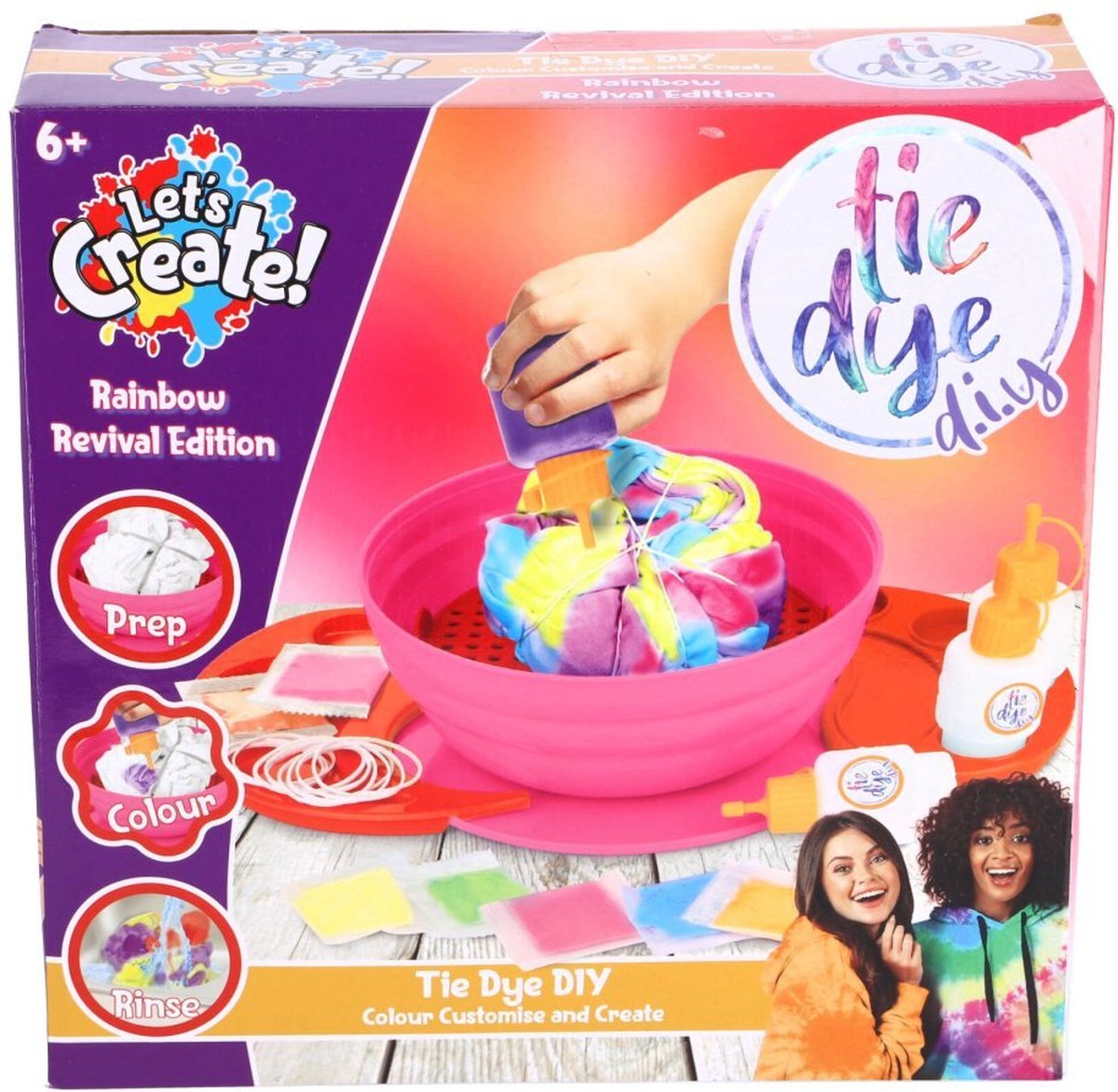 Tie Dye Station Rainbow Revival | Tie Dye Kit | Rainbow Colors