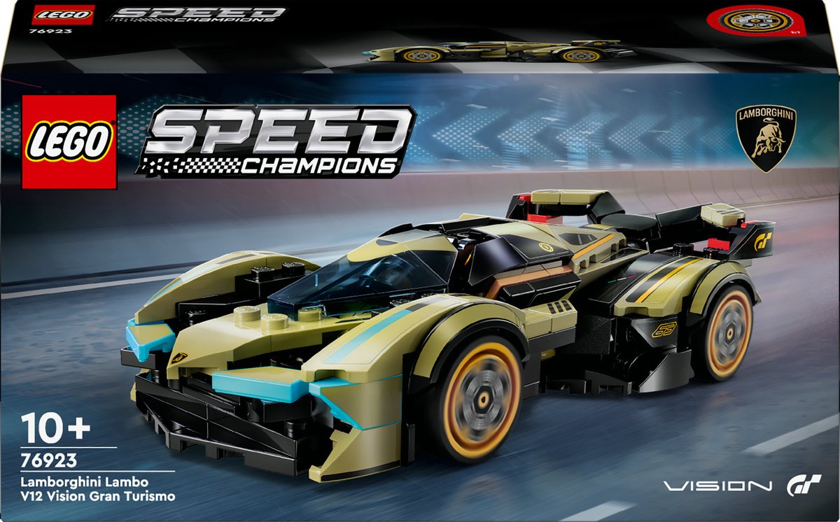 LEGO | Speed Champions Lamborghini Lambo V12 Vision GT Supercar | Model 76923
