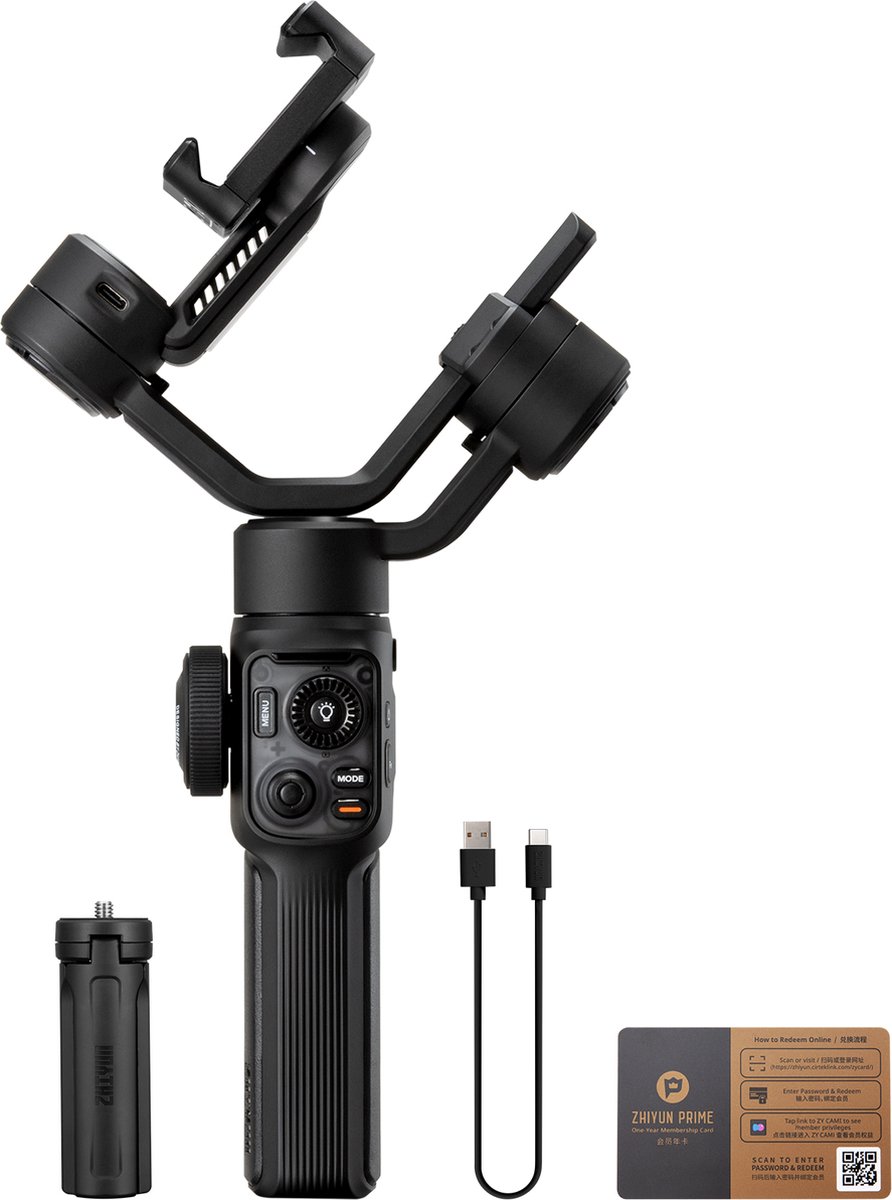 Zhiyun | Smooth 5S AI | Stabilizer met Geavanceerde Functies