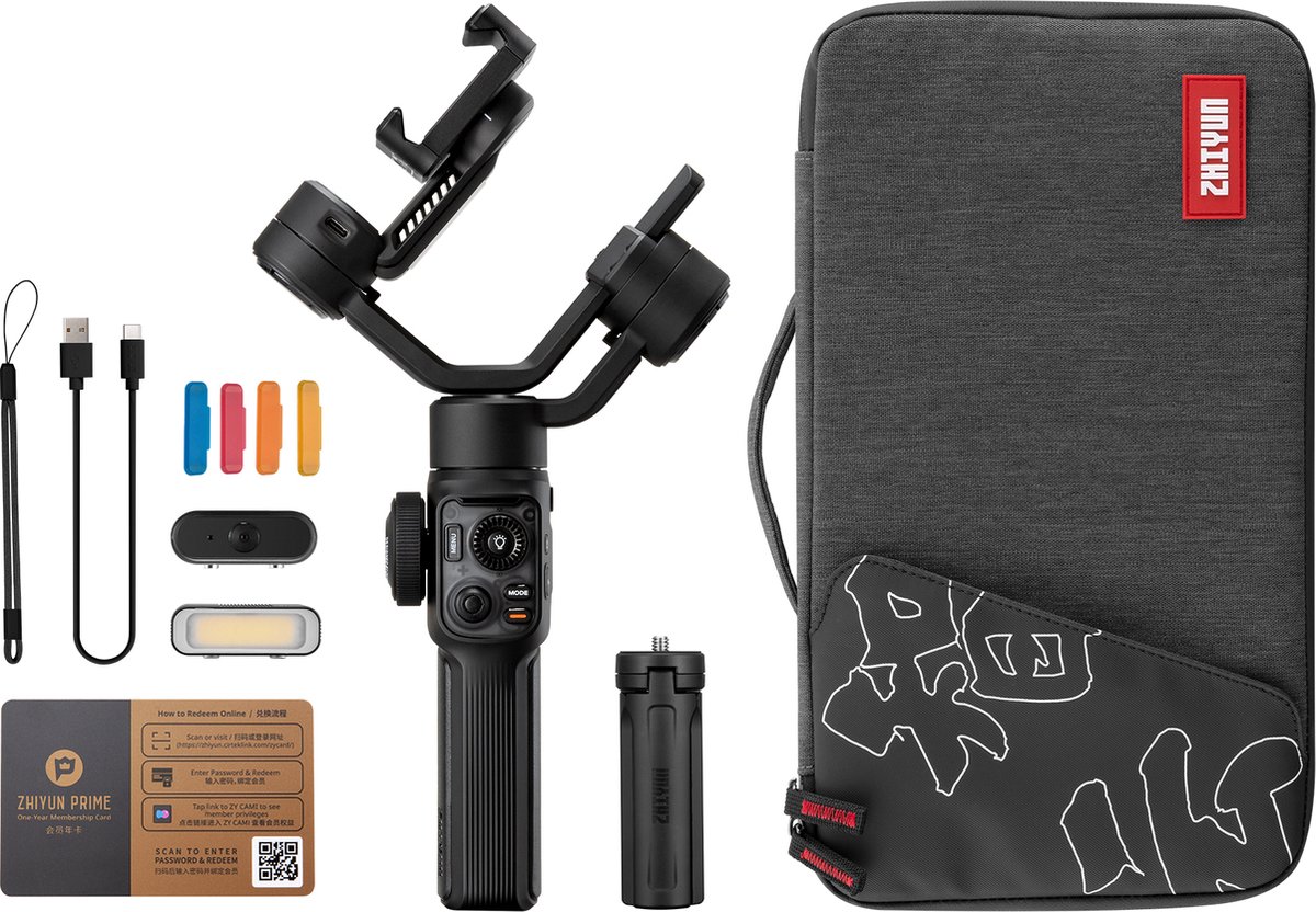 Zhiyun | Smooth 5S AI Pro | Stabiele Gimbal voor Smartphones