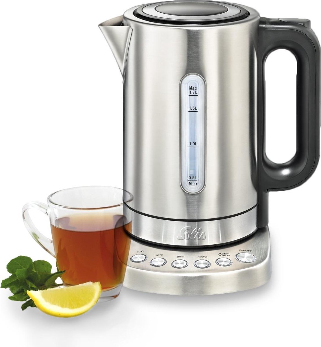 Solis | Vario Temp Kettle 5516 | Waterkoker met temperatuurkeuze