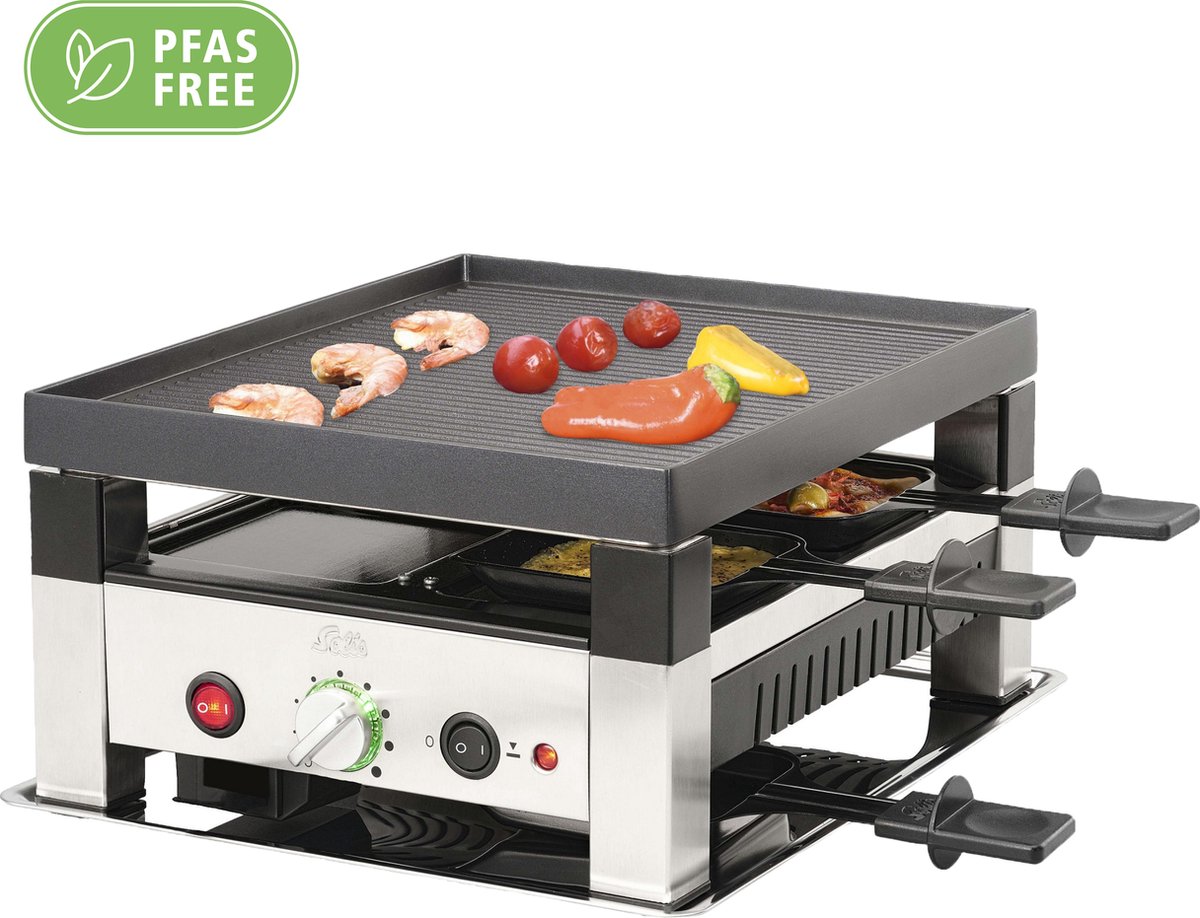Solis | 5-in-1 Tafelgrill | Voor 4 Personen | Model 7910
