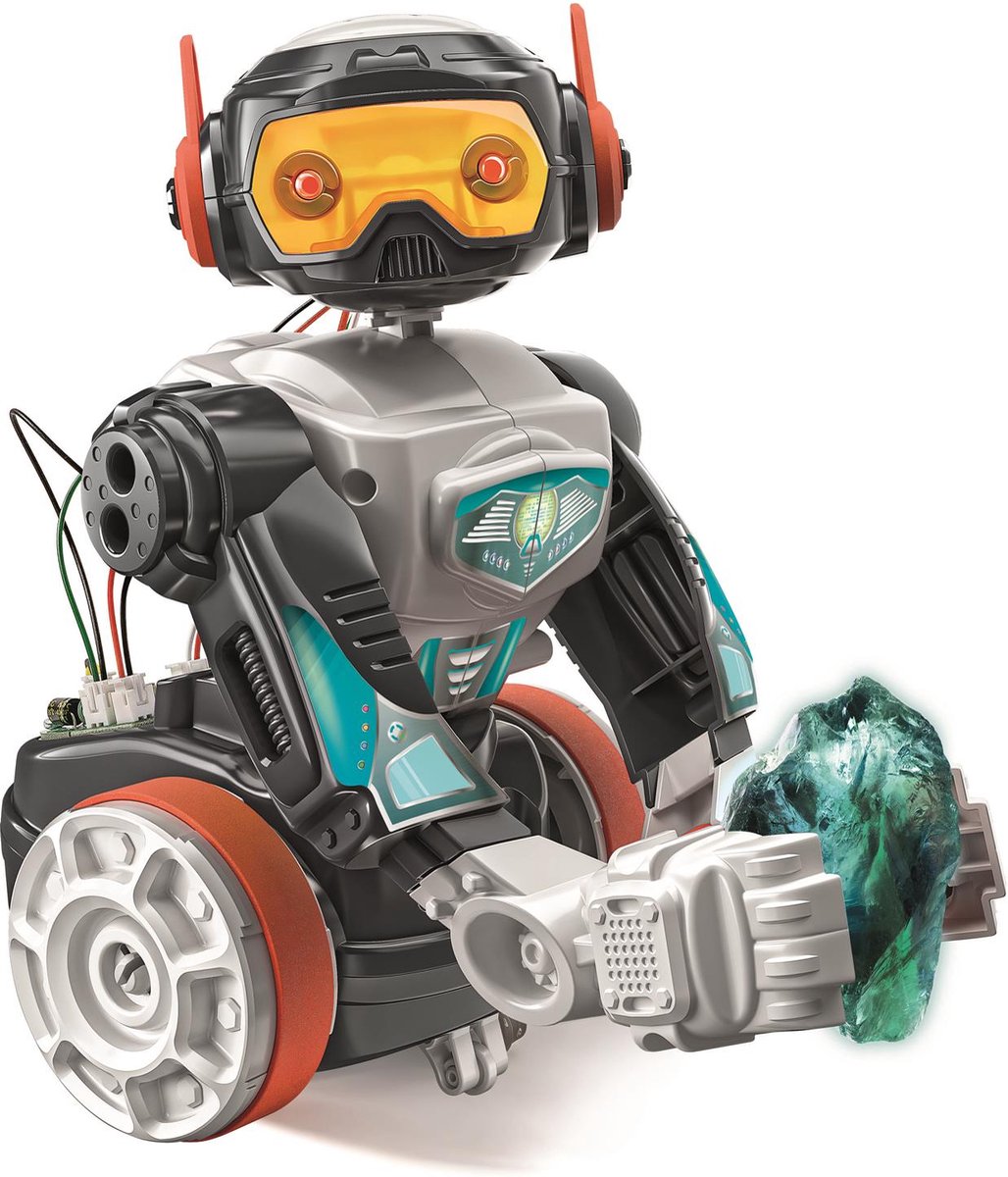 Clementoni | Wetenschap Evolution Robot | Zelfmonteerbaar met Programmeerfuncties