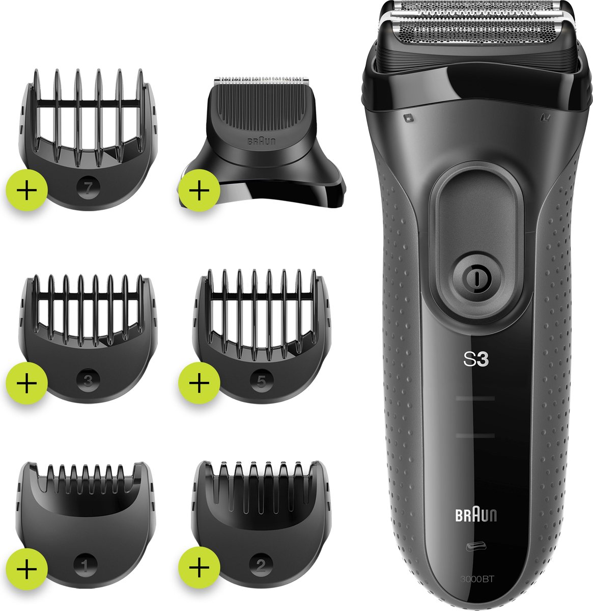 Braun | Draadloos scheerapparaat met baardtrimmer