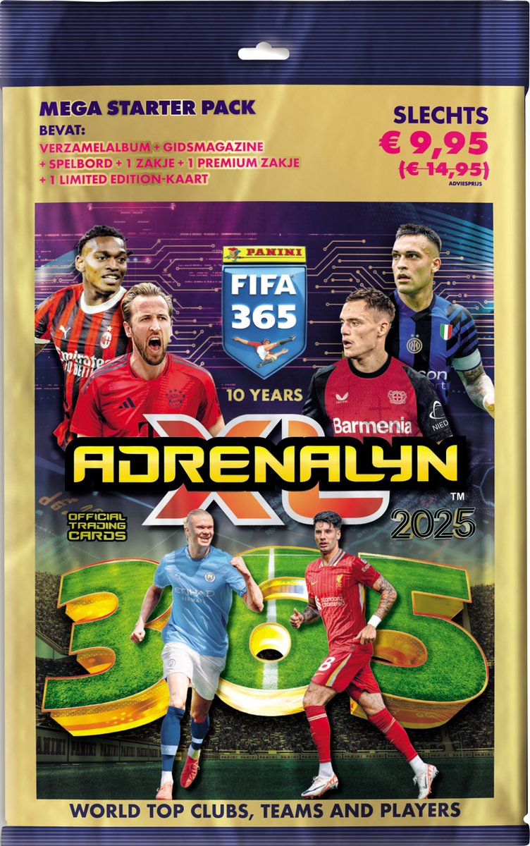 Panini | Adrenalyn XL | FIFA365 24/25 Mega-startpakket