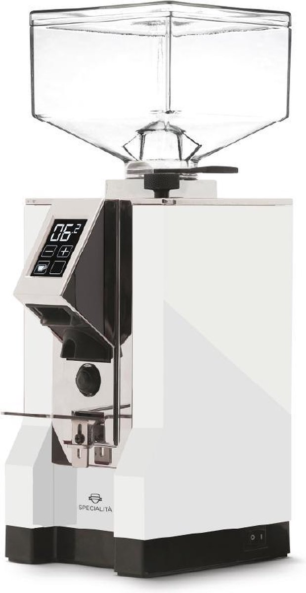 Eureka | Koffiemolen | Wit | 55 mm gemalen koffie