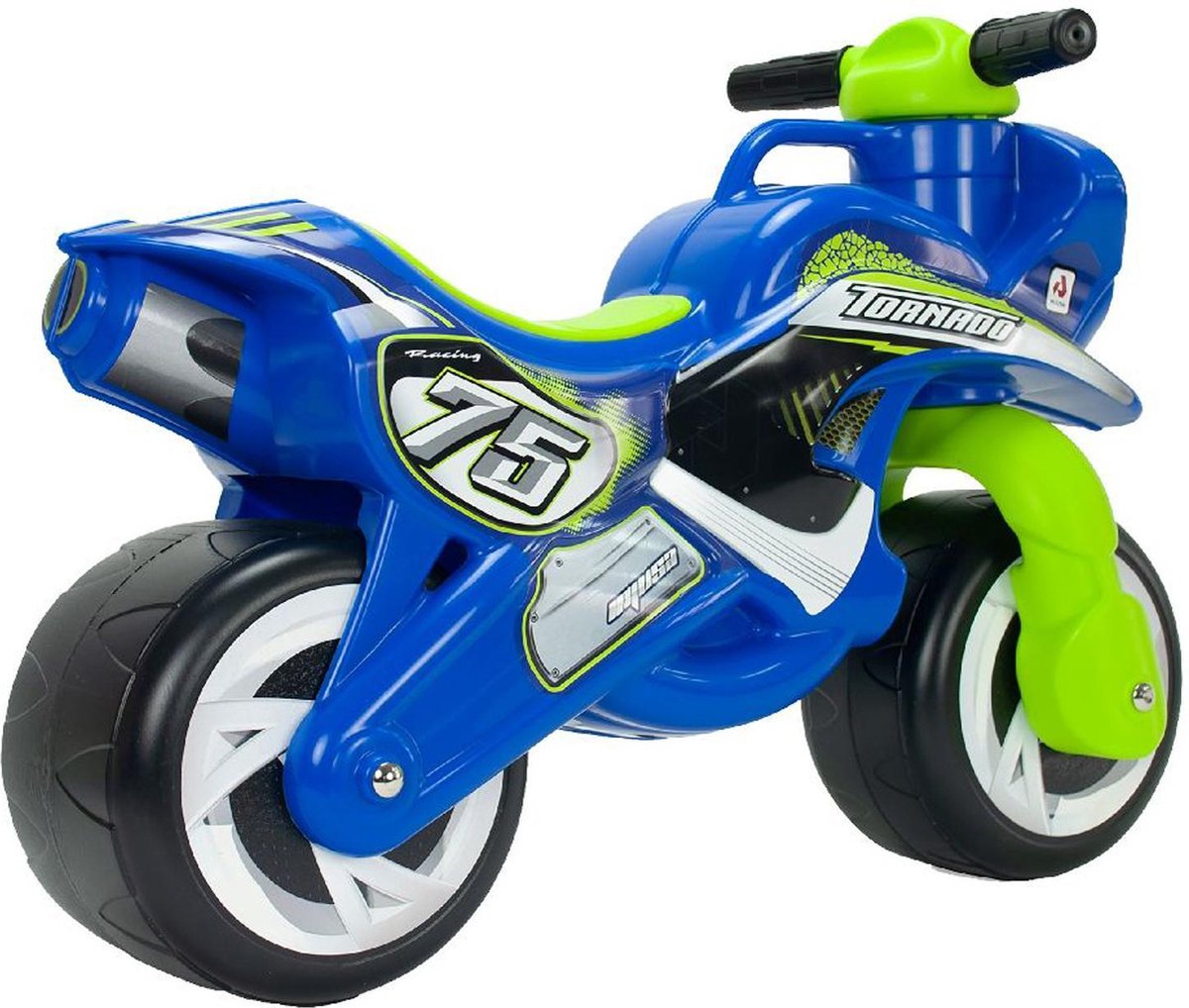 Injusa | Loopfiets | Blauw/Groen