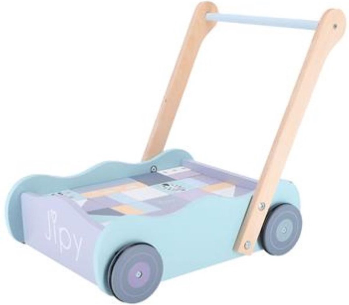 Jipy | Blokkenkar | Houten Blokken Uni