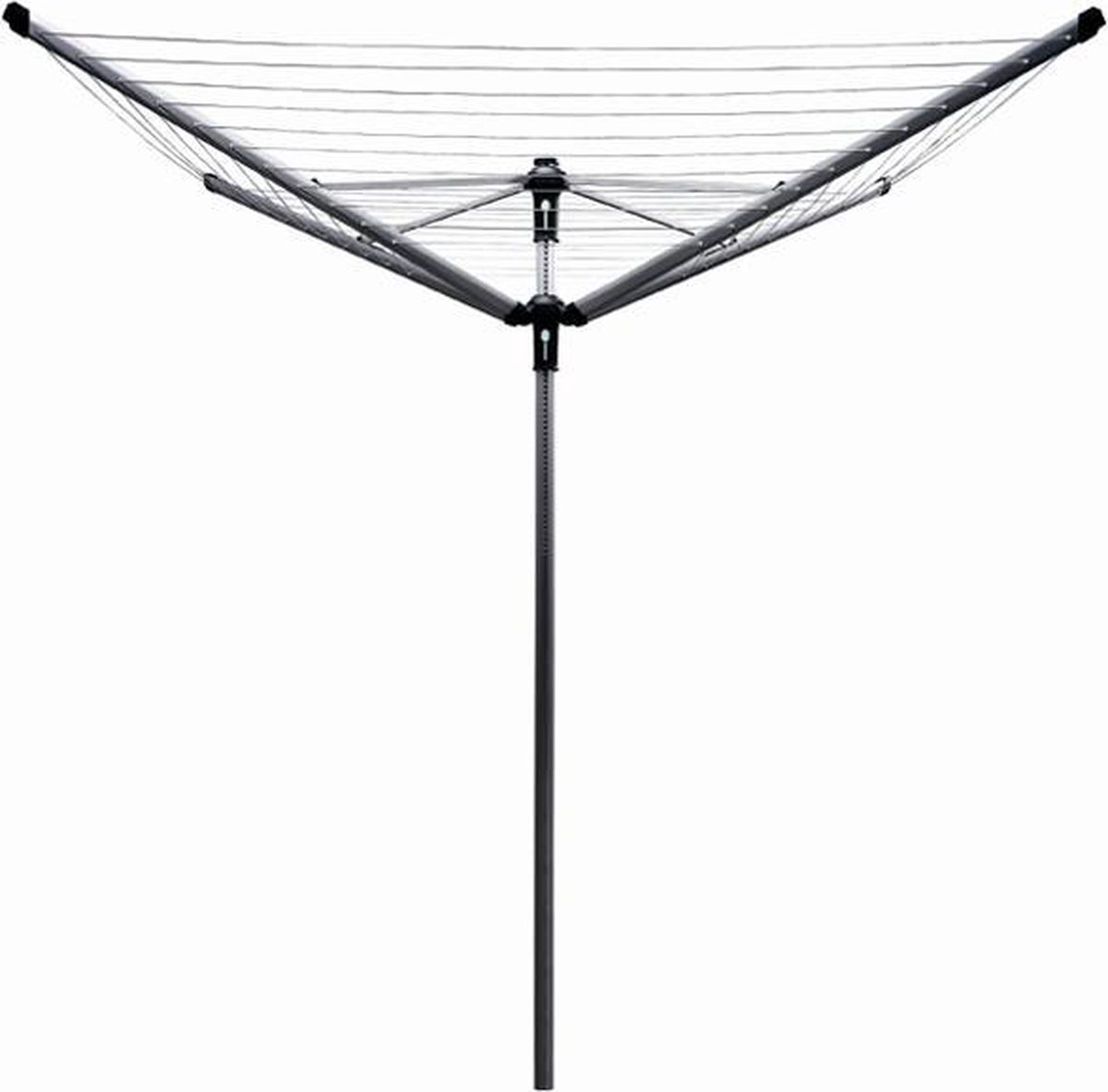 Brabantia | Lift-O-Matic 60 m + grondanker + hoes | Metallic grijs