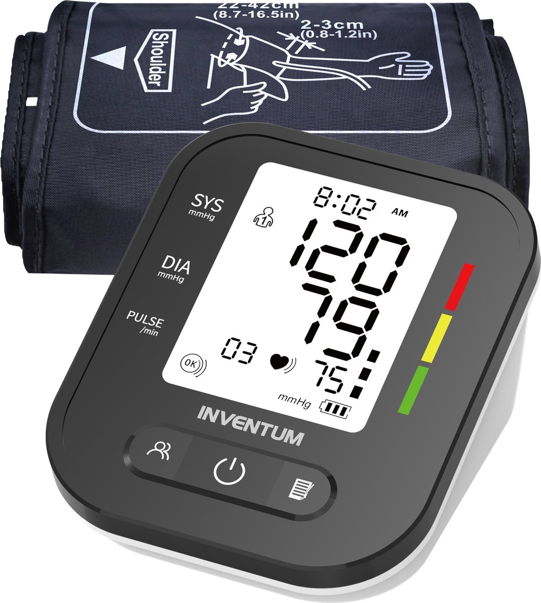 Inventum | bloeddrukmeter | BDA435