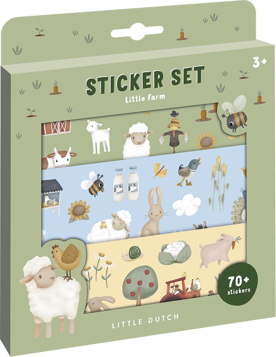 Little Dutch | Stickerset | Boerderij thema