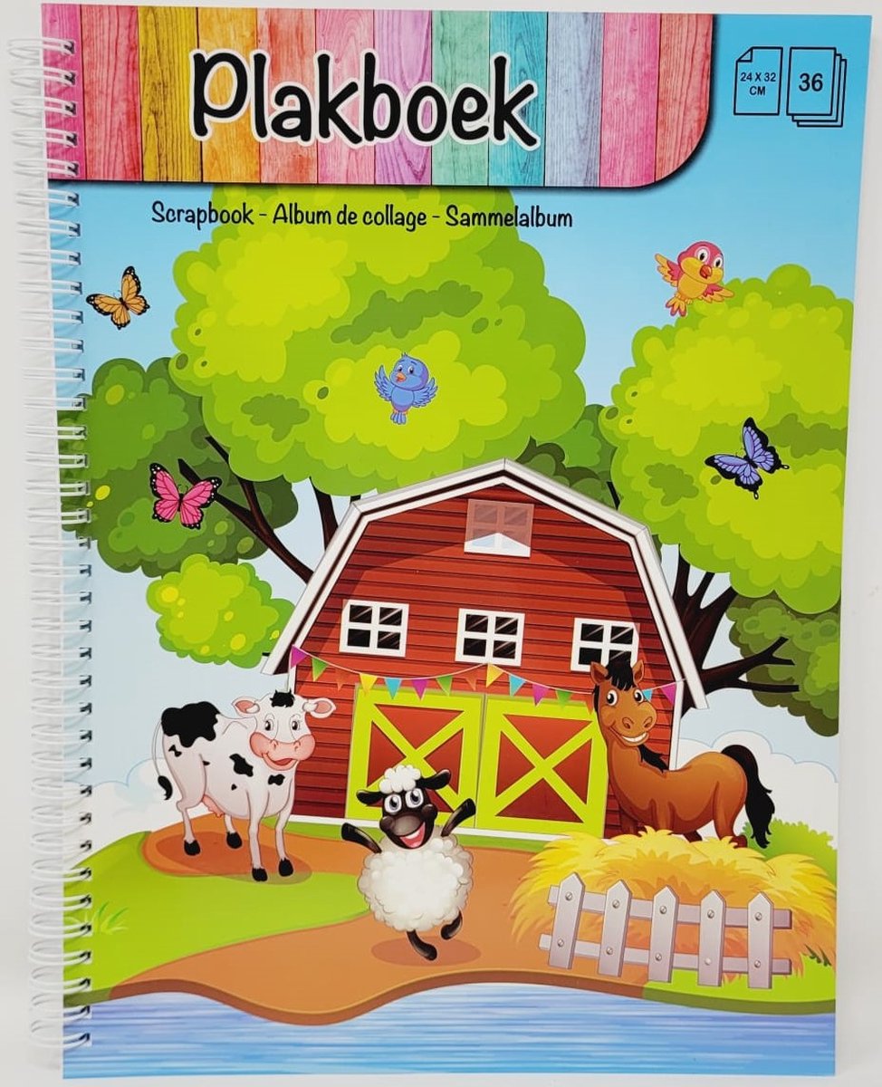 Schets/Plakboek A4 Ringband 36 Pagina's