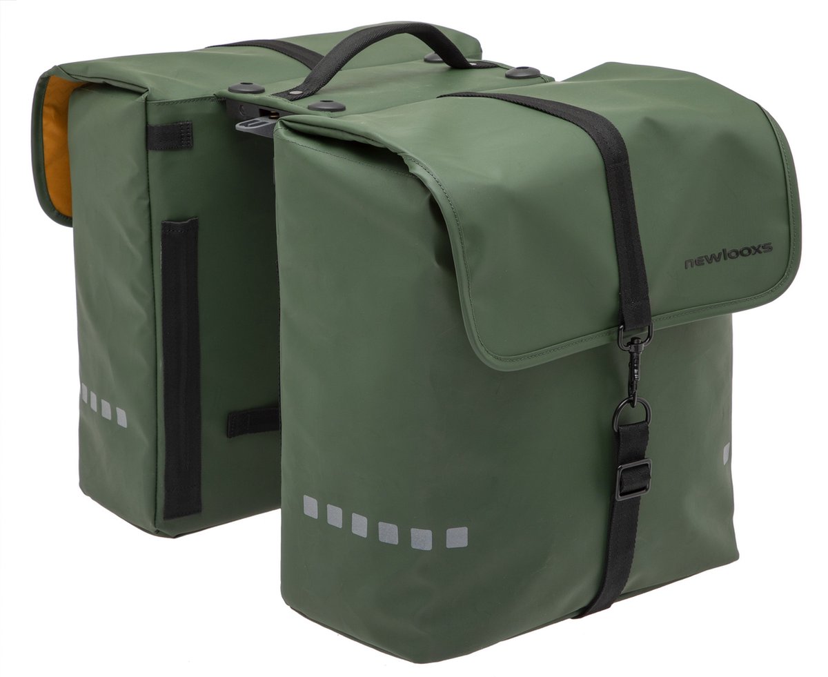 New Looxs Double RT fietstas – groen