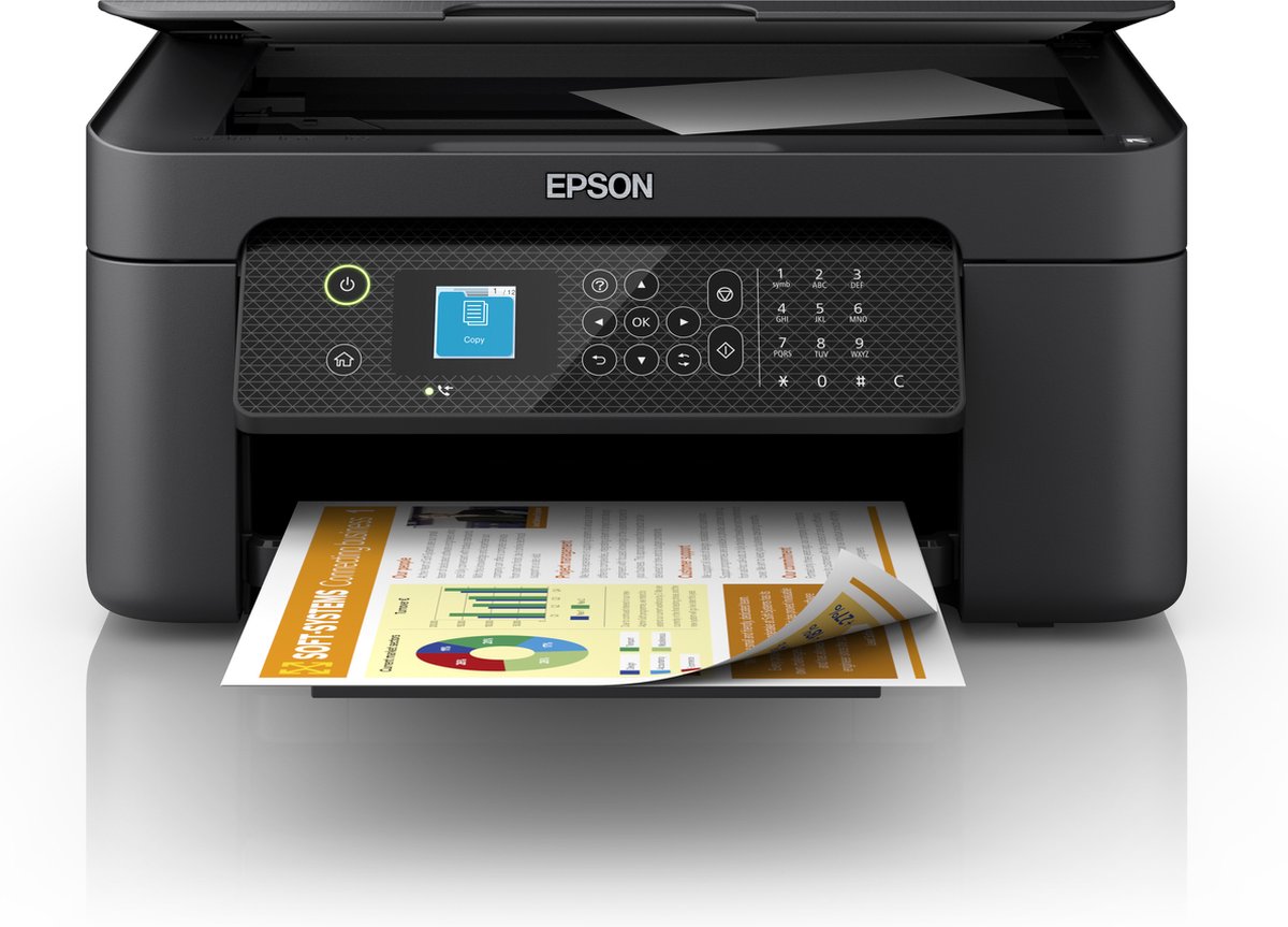 Epson | WorkForce WF-2910 DWF | Alles-in-één printer | Wi-Fi & dubbelzijdig afdrukken