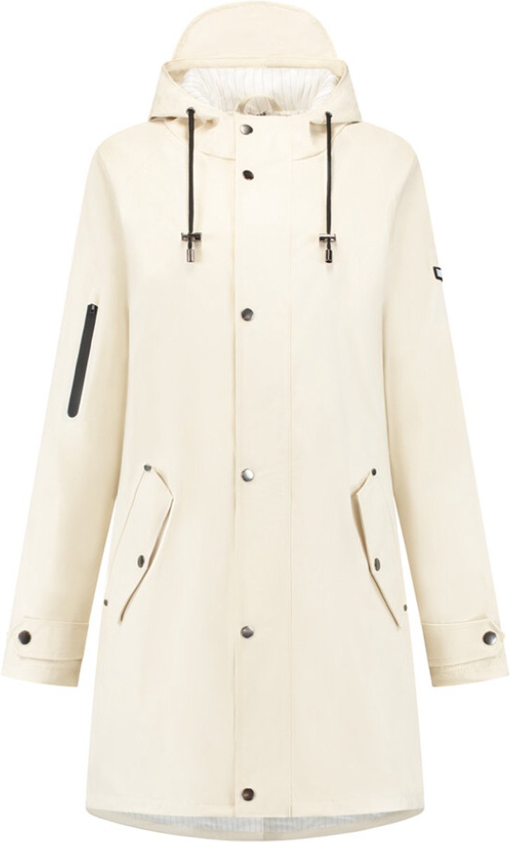 Mirage | Regentrenchcoat | Maat M | Off-white | Polyester soft touch