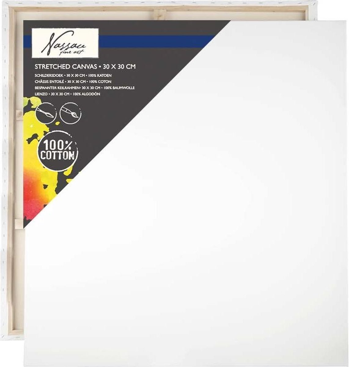Nassau Canvas | 30 x 30 cm | Geen specifieke kenmerken