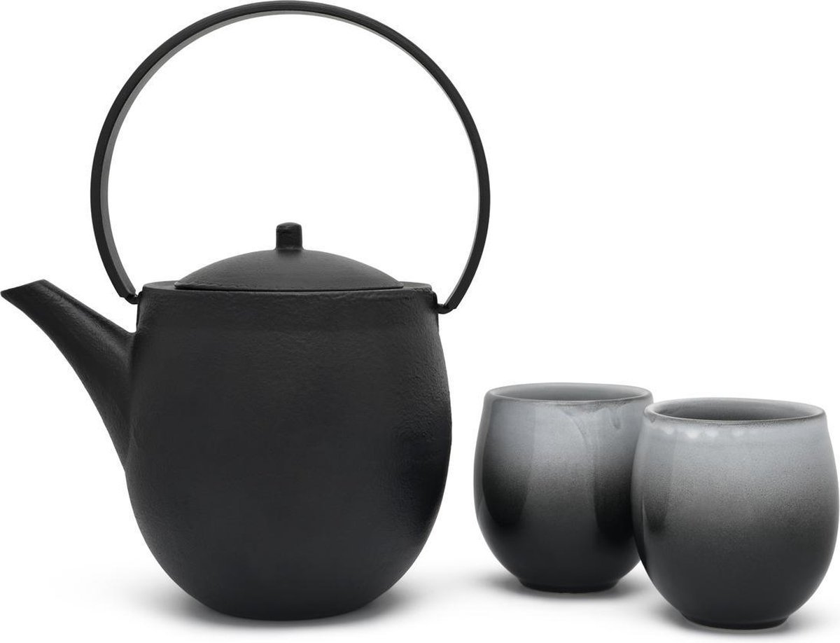 Bredemeijer | Theepot | 1,2 L | Geschenkset met 2 kopjes