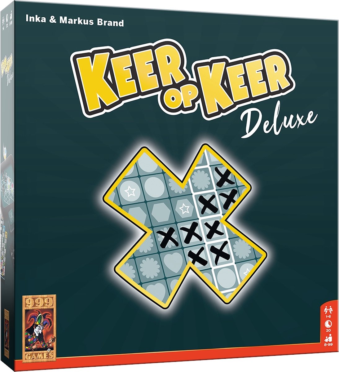 Keer Op Keer Deluxe | Bordspel | Gezellig Familie Spel | Strategische Keuzes