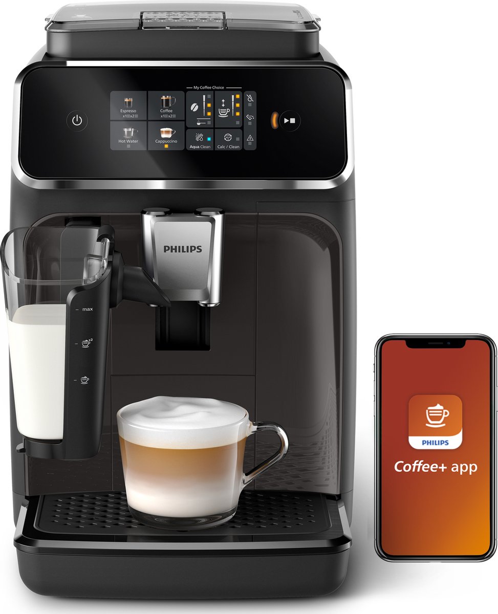 Philips | Koffiemachine | Met Melksysteem en 5 Instellingen