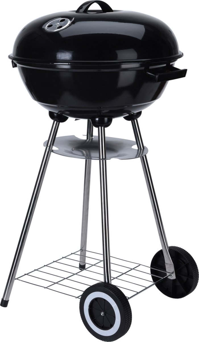 Kogelgrill Houtskoolbarbecue op Wielen | ?46 cm