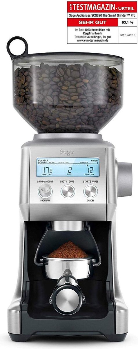 Sage | Koffiemolen | Smart Grinder Pro | RVS